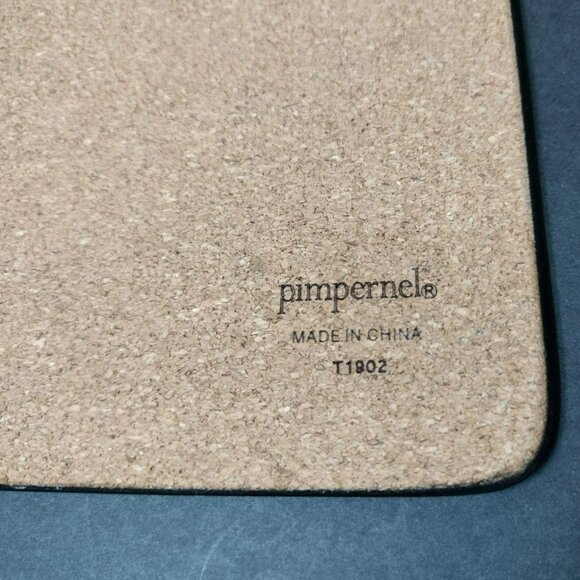 Pimpernel Tuscan Vineyard Placemats Set Of 4 By Anna Grape Design Cork Backing - Picture 3 of 11